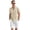 Khaki, variant on COOFANDY Mens Cuban Guayabera Shirts Short Sleeve Linen Shirt Loose Fit Camp Collar Shirt