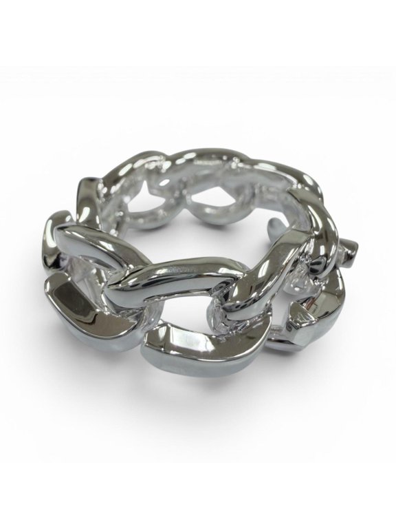 Pre-Owned TIFFANY&Co. Tiffany Forge Ring AG925 Silver Ring, 50% Silver, Weight 12.1g, Women's