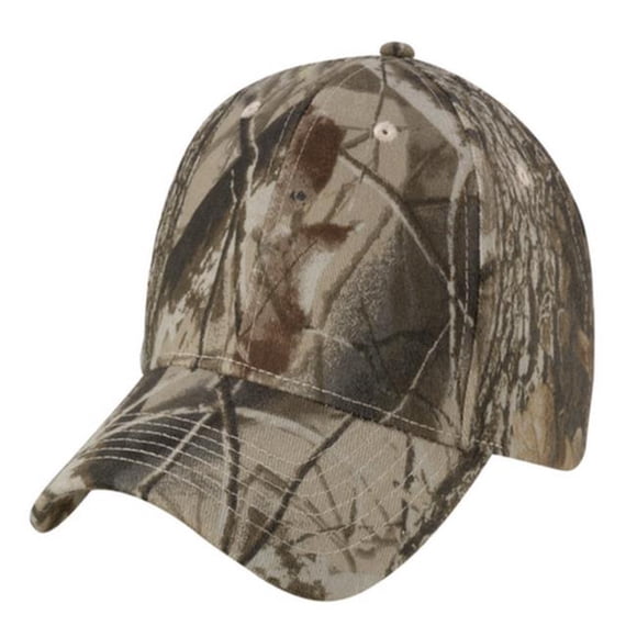 Kati Sportcap Hardwoods Casquette de Sport Camouflage avec Fermeture à Nouer en Tissu