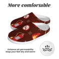thumbnail image 6 of Yiaed Fire Extinguisher Print Slippers Fuzzy Warm Cozy Slippers Non Slip House Slippers For Indoor Outdoor Slippers House Slippers-13, 6 of 7