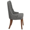 thumbnail image 5 of Flash Furniture 2 Pk. HERCULES Paddington Series Gray Fabric Tufted Chair, 5 of 7