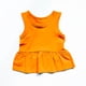 thumbnail image 4 of Vestido de verano para niña con camiseta y falda elástica de cuello redondo en colores pastel. Bonita y clásica camiseta de algodón para niña., 4 of 4