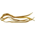 thumbnail image 3 of 2X 45.7 inch Glitter Flat Coloured Shoelaces Shoelaces Sport Dance Fancy Dress-Gold, 3 of 7