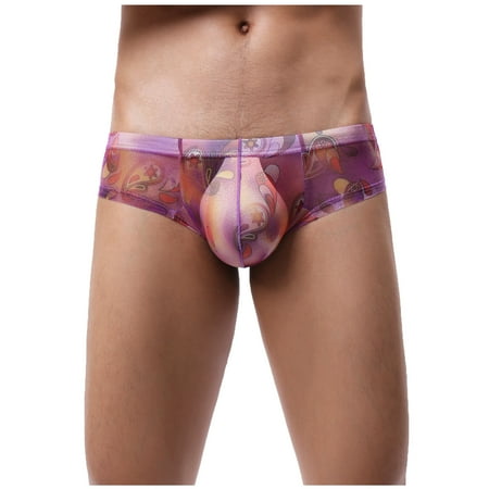 

Men s Printed Perspective Sexy Underwear Men s U-shaped Bag Flat Corner Men s Underwear women underpants womens underpants ladies underwear