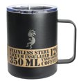 thumbnail image 2 of Aquapelli Vacuum Insulated Mug with Handle, 12 Ounces, Midnight Black, 2 of 7