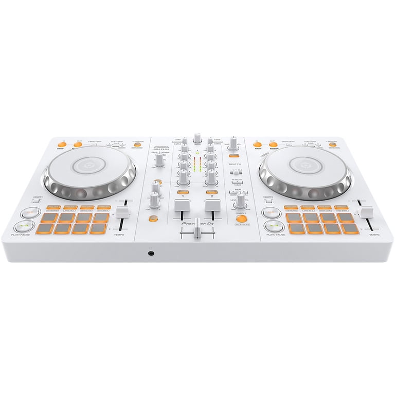Pioneer DJ DDJ-FLX4-W 2-Channel DJ Controller for rekordbox and