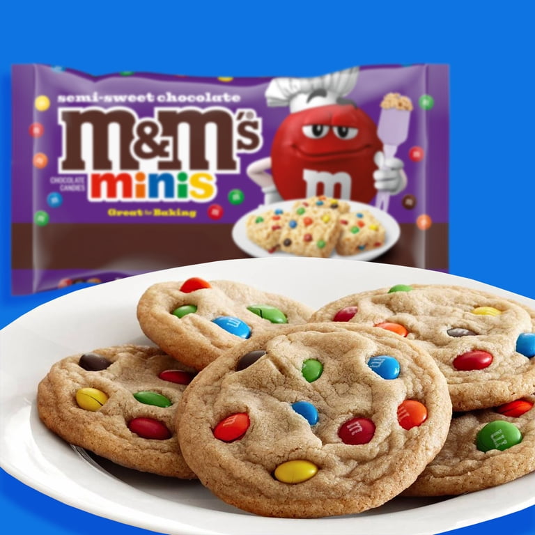 M&M's Minis Semi-Sweet Chocolate Baking Candy - 10 oz Bag