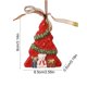 thumbnail image 3 of Christmas Decoration Three-dimensional Christmas Tree Hanging Decoration Gift Resin Pendant Hanging Decoration, 3 of 5