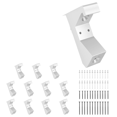 thumbnail image 1 of Squeaky Floor Repair Kit, Floor Repair Tool, Reconnects Subfloor to Brackets and Eliminates Squeaky Floor Sounds 12PCS, 1 of 5