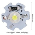 thumbnail image 3 of 25 uds 5V LED Chips 200LM 3W cuentas de lámpara LED de alta potencia para accesorios de iluminación DIY, 3 of 8