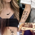 thumbnail image 5 of Kit de pegatinas de tatuajes temporales de 20 hojas, pegatinas de tatuaje para niñas y adultos, belleza, 5 of 5