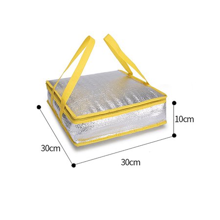 Portable Drink Storage Food Thermal Delivery Carrier Pizza Delivery Bag Cooler Bag Ice Pack Insulation Bag