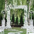 thumbnail image 4 of MesaSe Wedding Simulation Flower Background Decoration Outdoor Wedding Arch Corner Flower Arrangement, 4 of 14