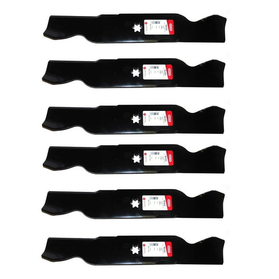 6 PK 98-072 Oregon Blades Compatible With MTD 742-0677, 942-0677