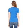 thumbnail image 4 of BE 8435 4OZ TRBLND DEEP V-NCK (TR ROYAL TRIBLND XL), 4 of 5