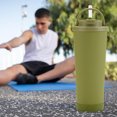 thumbnail image 5 of 830ml stainless steel vacuum wide-mouth sports kettle with leak-proof straw, insulated water bottle-830ml, 5 of 5