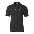 thumbnail image 2 of Men's Cutter & Buck Black Minnesota Vikings Big & Tall Advantage Eco Pique DryTec Tri-Blend Polo, 2 of 3