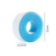 thumbnail image 1 of Cintas Agua Plomeros Plomeros Sello Cintas de sellado 16 mm x 5 m Marcado Cinta de sellado para tuberías Alcachofas de ducha Plomeros Sellador de tuberías, 3 volúmenes LingWen 8390606992666, 1 of 1