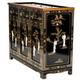thumbnail image 7 of Red Lantern Black Lacquer Sideboard - Royal Ladies, 7 of 7