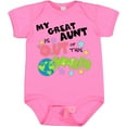 thumbnail image 3 of Inktastic My Great Aunt is out of This World Boys or Girls Baby Bodysuit, 3 of 5