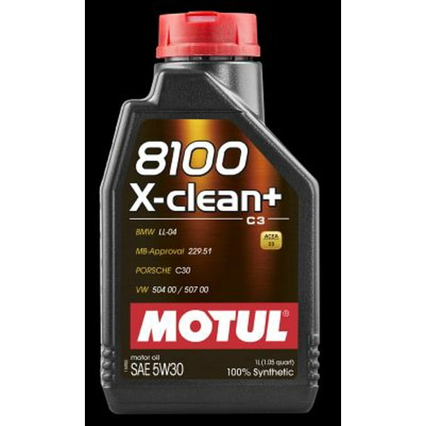 MOTUL 8100 X-CLEAN+ 5W30 5L - Refuel Parts