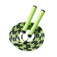 thumbnail image 4 of Jump Rope Entrenamiento sin deslizamiento Práctico Hombres Mujeres Mujeres portátiles de salto Portable Ajustable para entrenamiento Fitness Indoor Verde, 4 of 8