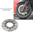 thumbnail image 3 of Motorcycle Front Wheel Brake Disc Rotor with Improved Design, Enhanced Stability, Upgraded Performance for Pcx125 Pcx150 Pcx160 2021 2024, Made of Stainless Steel and Aluminum, 3 of 7