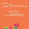 thumbnail image 3 of American Greetings Birthday Card for Niece (Cactus Family), 3 of 3