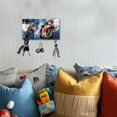 thumbnail image 5 of Motorcycles Key Holder Wall Mounted Wooden Keys Racks Storage Organizer Hanger with 5 Key Hooks House Keys Holder, 5 of 9
