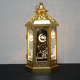 thumbnail image 3 of LED Ramadan Lantern Ramadan Decoration Lights Exquisite Ramadan Hanging Light for Birthday Eid Mubarak, 3 of 6