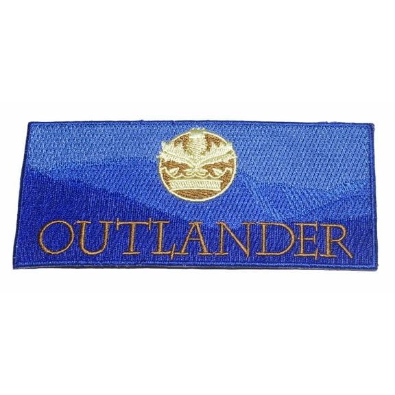 Outlander Logo 5" Wide Embroidered Iron On Patch
