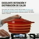 thumbnail image 4 of Olla de Hierro Fundido Esmaltado Roja Dutch Oven con Tapa 3.9 Litros CASA LITUS 3.9 Litros tipo Dutch Oven Mod. Róterdam, 4 of 10