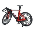 thumbnail image 2 of Alloy Racing Bike Model Dual Handlebar Sliding Steering Bicycle Toy With Real Design, Cultivate Hands On Ability For Kids, 2 of 8