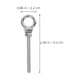 thumbnail image 2 of unbranded Tornillo Ojo Con Anillo Para Colgar Resistente En Inoxidable Color Plateado, 2 of 8