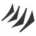 thumbnail image 3 of 4pcs Voiture avant Pare-Chocs Lèvre Diffuseur Splitter Ailerons Corps Spoiler, 3 of 11