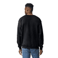 thumbnail image 4 of Gildan Adult’s Heavy Blend Crewneck Sweatshirt, Long Sleeve Classic Fit Black Tee, 3 Pack, Size S, 4 of 5