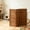 Brown, variant on SOFE Wood Room Dividers 31.9ft, 3 Panel Short Privacy Screen Indoor Brown Room Partitions and Dividers Freestanding, Farmhouse Foldable Wall for Home Bedroom Office