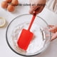 thumbnail image 4 of Espátula de gel de sílice, alisadora de crema para pasteles, utensilios de repostería domésticos, grande, roja, resistente a altas temperaturas, integrada, plegable, marco de metal, para, 4 of 8