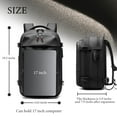 thumbnail image 3 of Kahopy Vacuum Backpack for Travel, 60L Expandable Compression Bag with Electric Vacuum Pump, Water Resistant and Anti Theft(Black), 3 of 6