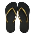thumbnail image 1 of Sandalias Sideletas para mujer, Pata de Gallo Negro, talla 25, 1 of 4