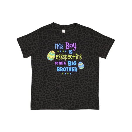 

Inktastic This Boy is Eggspecting to Be a Brother Gift Toddler Boy Girl T-Shirt