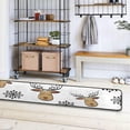 thumbnail image 4 of SKYSONIC 2X6 Feet Merry Christmas Deer Runner Rug with Rubber Backing, Winter Cute Snowflake Non Slip Entryway Rug Runner Washable Soft Area Rug Carpet for Hallway Bedroom Kitchen Decor, 4 of 6