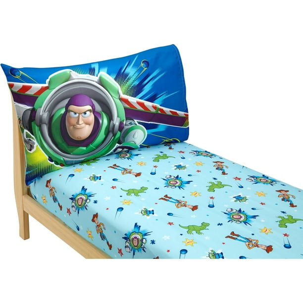 Disney Toy Story Power Up 2 Pack Toddler Sheet Set Walmart Com