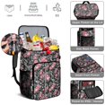 thumbnail image 5 of Travel Cooler Bag - Pioneer Flower Floral Print Pattern Camping Beer Cooler Backpack with Bottle Opener- Waterproof Insulated Picnic Backpacks - Cooler Bag for Beach, 5 of 6