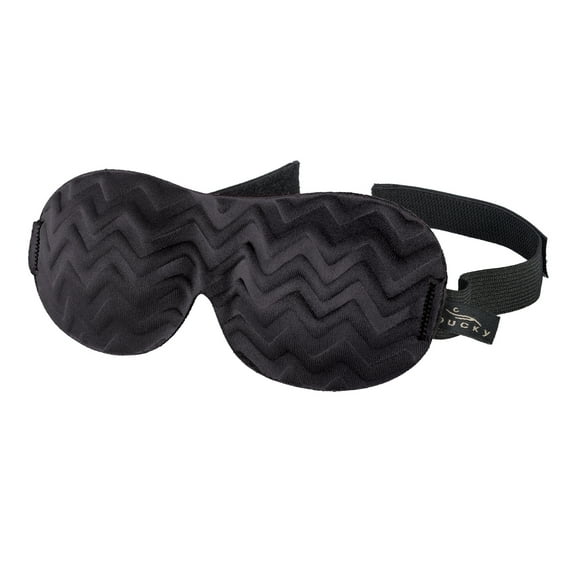 Bucky Black Chevron Sleep Eye Mask
