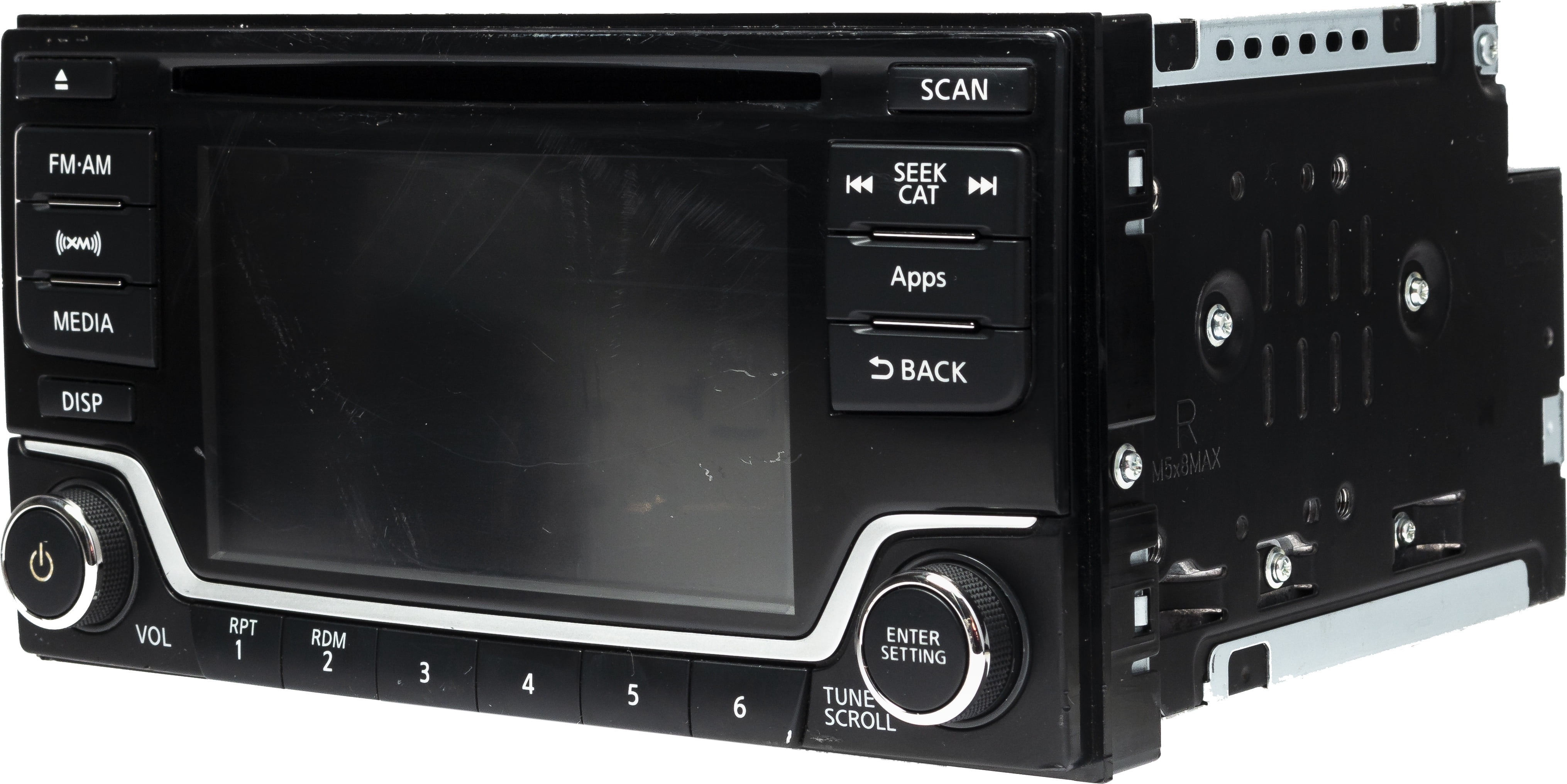 Restored 2015-16 Nissan Leaf Versa AM FM Radio SiriusXM Single Disc CD Player 281859MB0A (Refurbished)