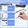 2 Pack Legal Pads Refills Note Pads, Writing Pads 8.5 x 11 Inches, Memo