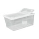 thumbnail image 5 of Caja de alimentación para reptiles, terrario transparente, hábitat, contenedor de incubación reutilizable, caja de cría para gecos, lagartos, , 32x22x15cm, 5 of 8