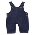 thumbnail image 1 of Baby Girl Boy Velvet Strap Suspender Overalls Pant Solid Jumpsuit Bib Pants One-Piece Spring Fall Clothes, 1 of 7