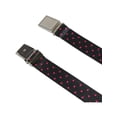 thumbnail image 2 of CTM  No Show Buckle Stretch Belt with Polka Dots (Women's Plus), 2 of 2